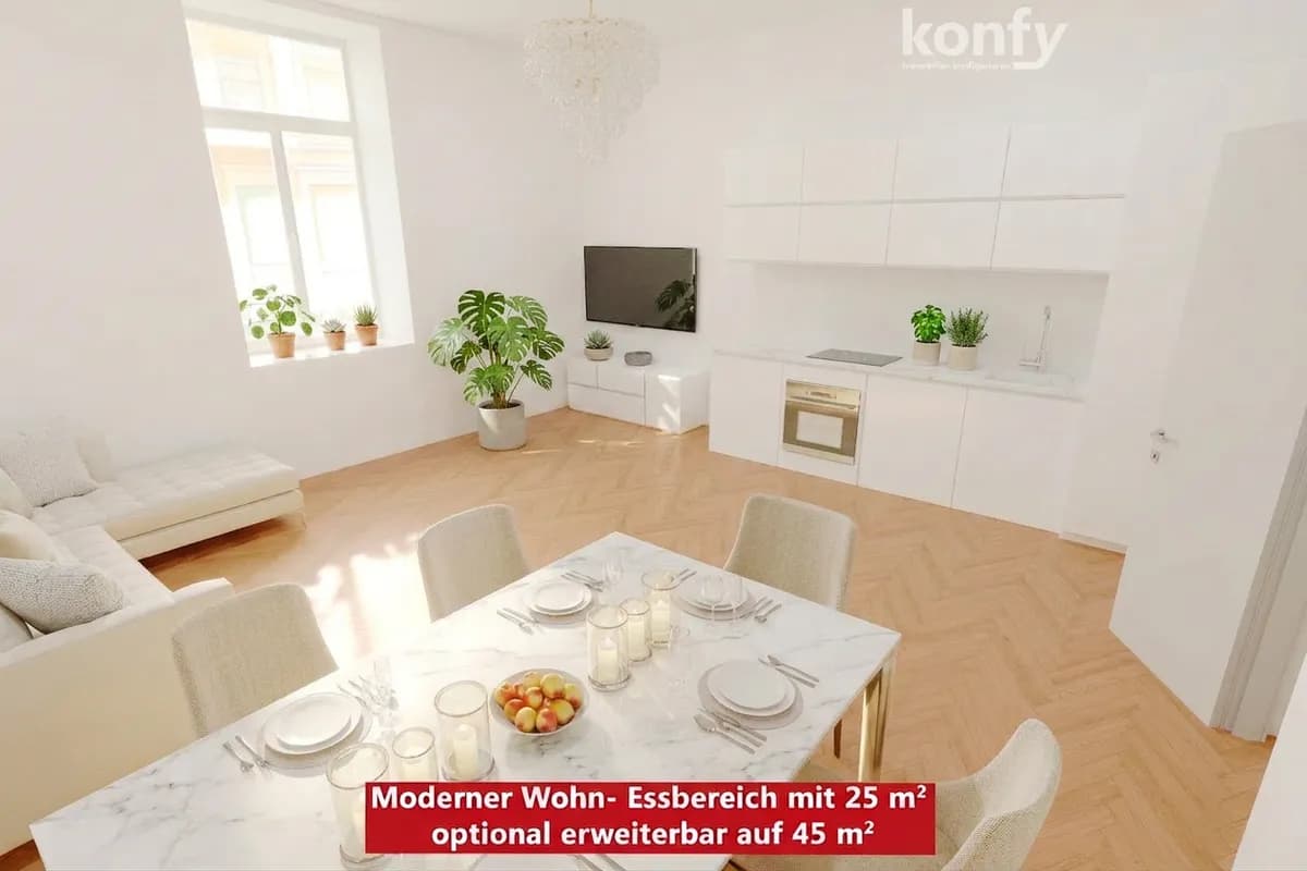3-Zimmer-Wohnung kaufen in Graz – 74 m², € 359.950 – Bild 2 von 7