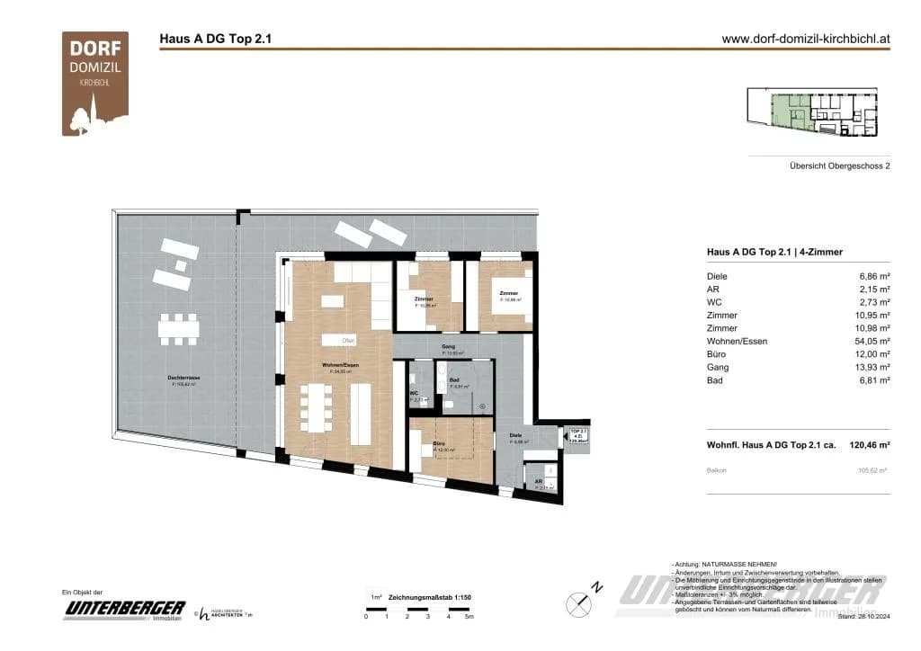 4-Zimmer-Wohnung kaufen in Kufstein – 120,46 m², € 895.000 – Bild 13 von 16