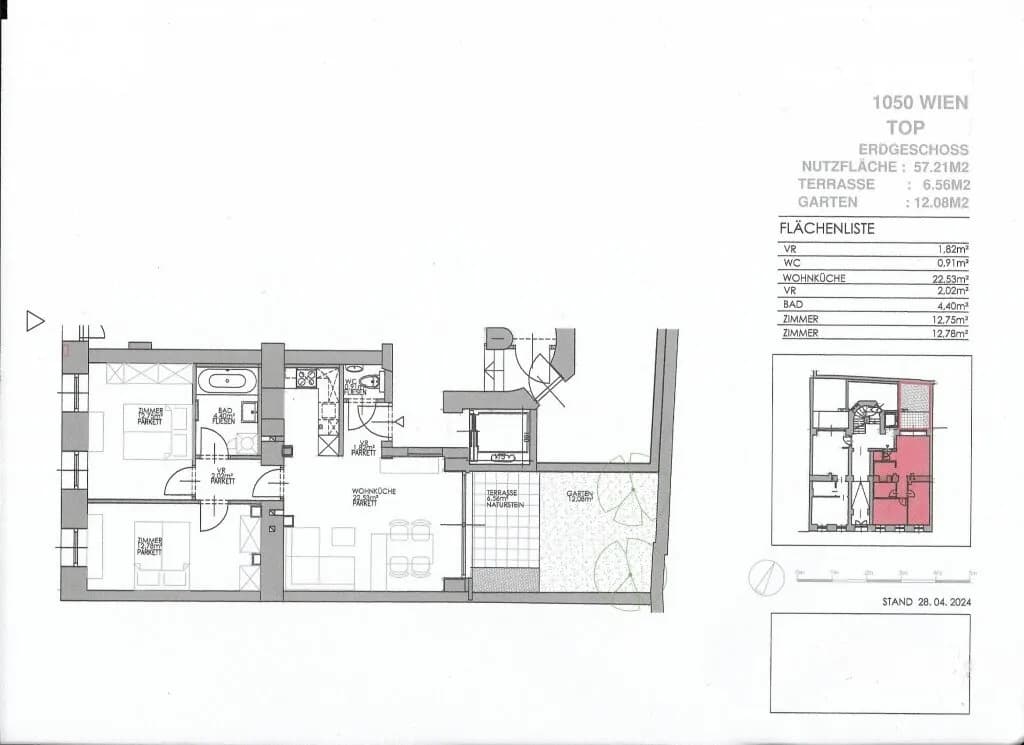 3-Zimmer-Wohnung kaufen in Wien – 57,21 m², € 339.000 – Bild 12 von 12