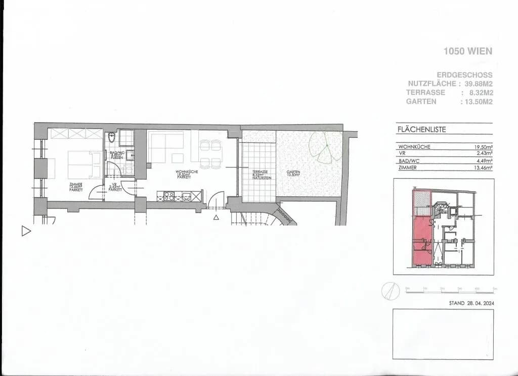 2-Zimmer-Wohnung kaufen in Wien – 39,88 m², € 249.000 – Bild 11 von 11