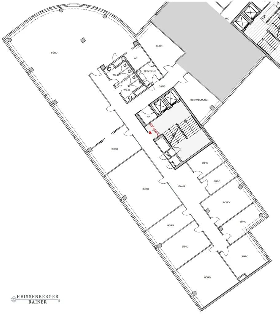 11-Zimmer-Gewerbeimmobilie mieten in Wien – 583 m², € 10.424 – Bild 17 von 17
