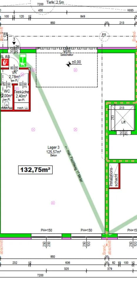 1-Zimmer-Gewerbeimmobilie mieten in Korneuburg – 133 m², € 1.655 – Bild 10 von 10