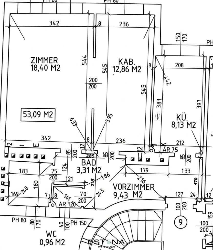 2-Zimmer-Wohnung kaufen in Wien – 53,09 m², € 230.000 – Bild 12 von 12