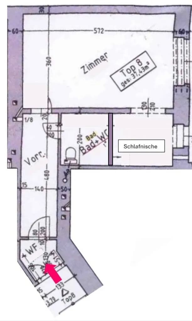 1-Zimmer-Wohnung kaufen in Wien – 37,43 m², € 229.000 – Bild 21 von 21