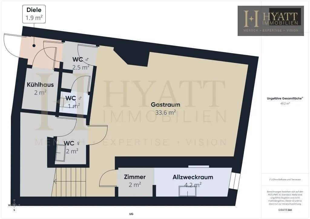 4-Zimmer-Gewerbeimmobilie mieten in Wien – 161 m², € 3.500 – Bild 25 von 27