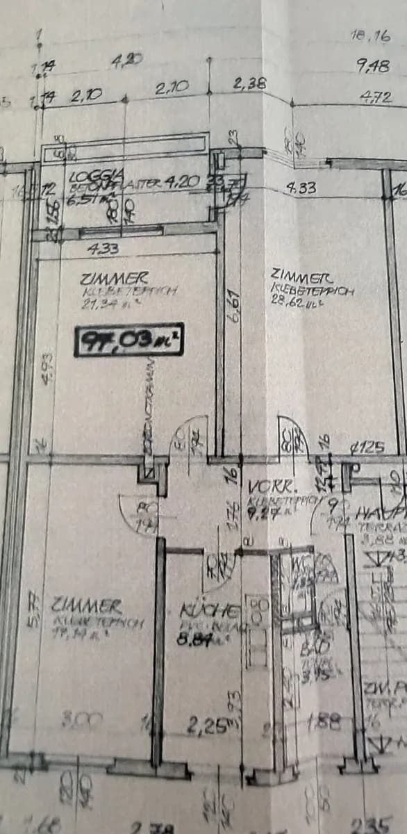 3-Zimmer-Wohnung kaufen in Mödling – 97 m², € 269.000 – Bild 20 von 21