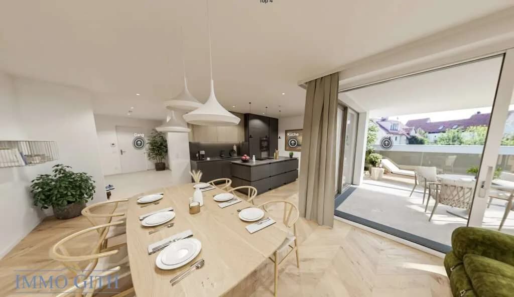 3-Zimmer-Wohnung kaufen in Mödling – 103,38 m², € 1.199.800 – Bild 2 von 13