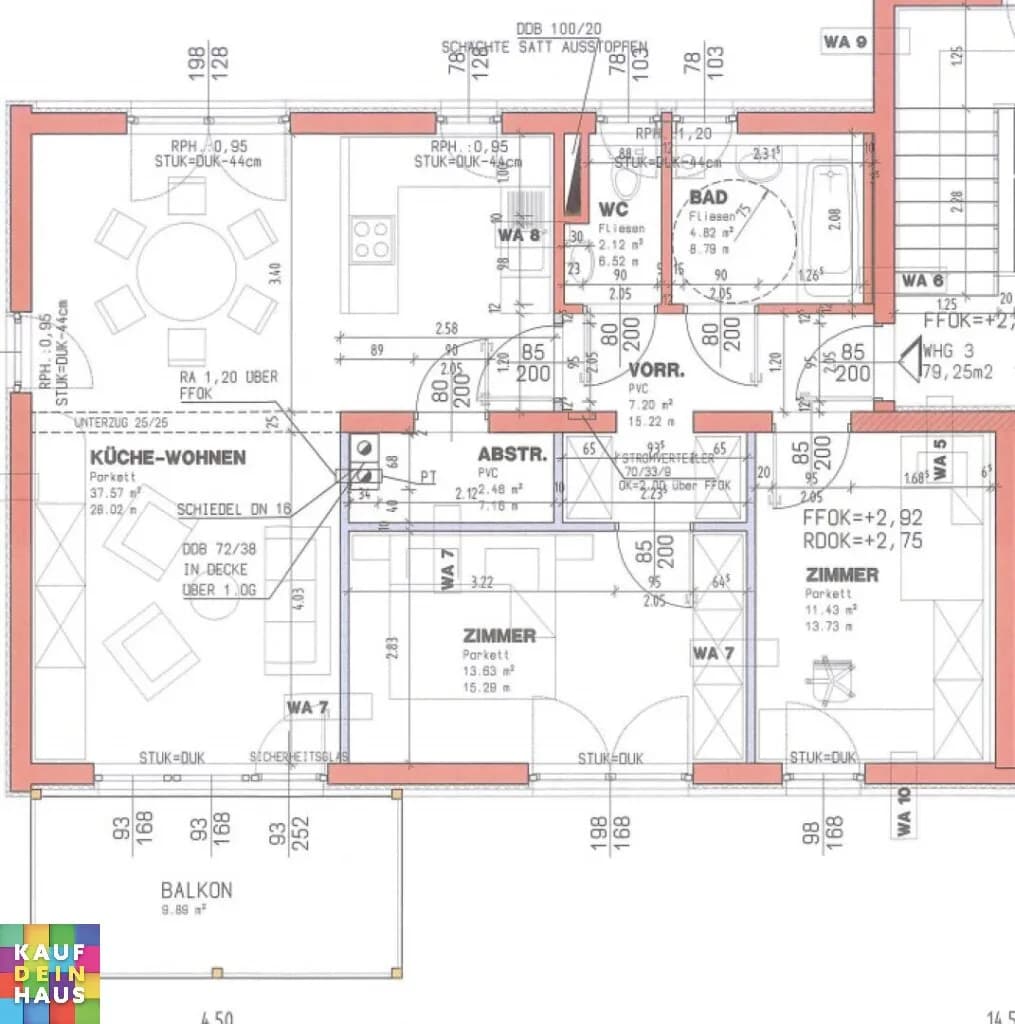 3-Zimmer-Wohnung mieten in Murtal – 79,25 m², € 857 – Bild 16 von 16