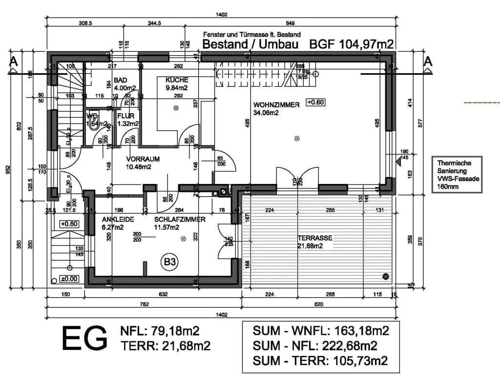5-Zimmer-Haus kaufen in Baden – 161,98 m², € 730.000 – Bild 22 von 26