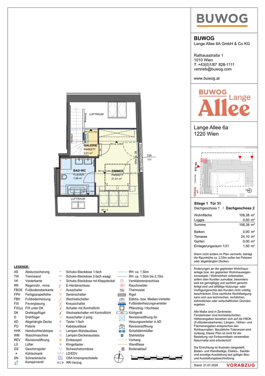 3-Zimmer-Wohnung kaufen in Wien – 105,82 m², € 973.000 – Bild 12 von 13