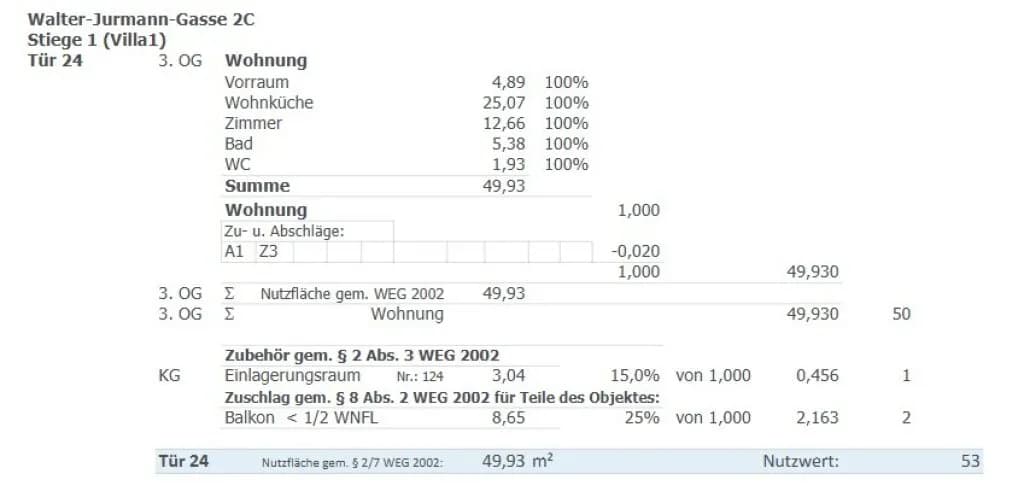 2-Zimmer-Wohnung kaufen in Wien – 50 m², € 249.900 – Bild 25 von 25