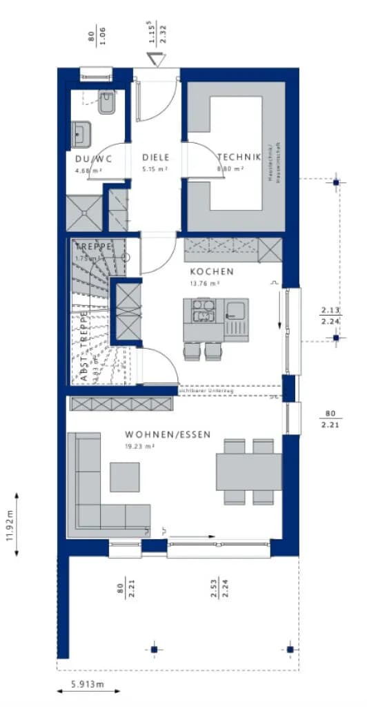 5-Zimmer-Haus kaufen in Vöcklabruck – 113 m², € 589.900 – Bild 5 von 7