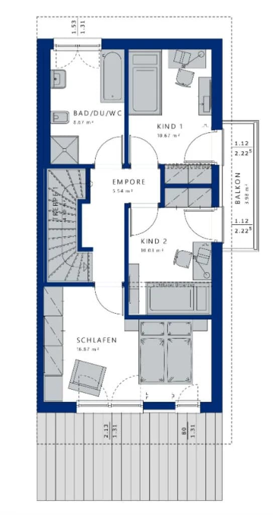 5-Zimmer-Haus kaufen in Vöcklabruck – 113 m², € 589.900 – Bild 6 von 7