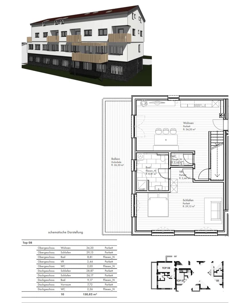 4-Zimmer-Wohnung kaufen in Rohrbach – 150,82 m², € 399.000 – Bild 22 von 22