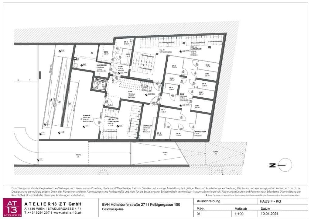 2-Zimmer-Wohnung kaufen in Wien – 44,71 m², € 335.800 – Bild 11 von 12