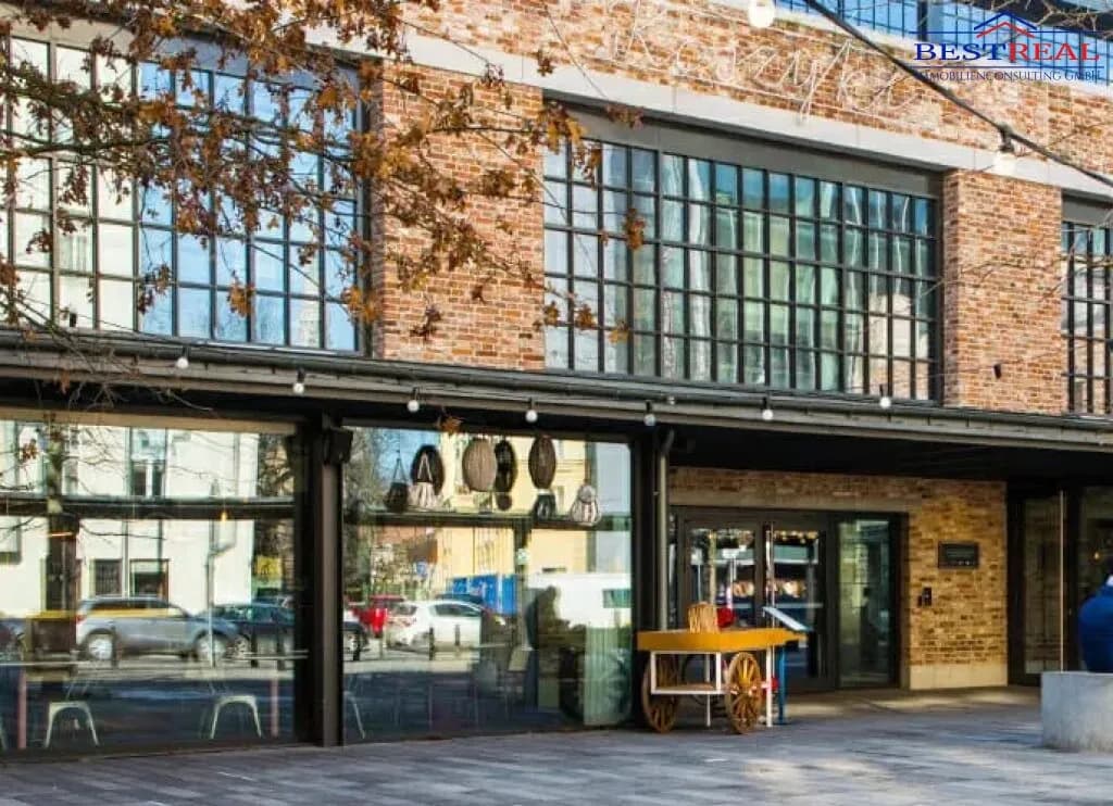 Gewerbeimmobilie mieten in Wien – 1 640 m², € 36.000