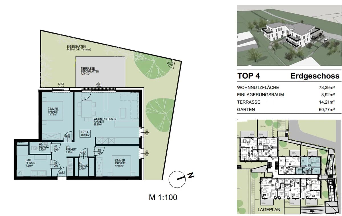 Wohnung kaufen in Mödling – 1 m² – Bild 12 von 37