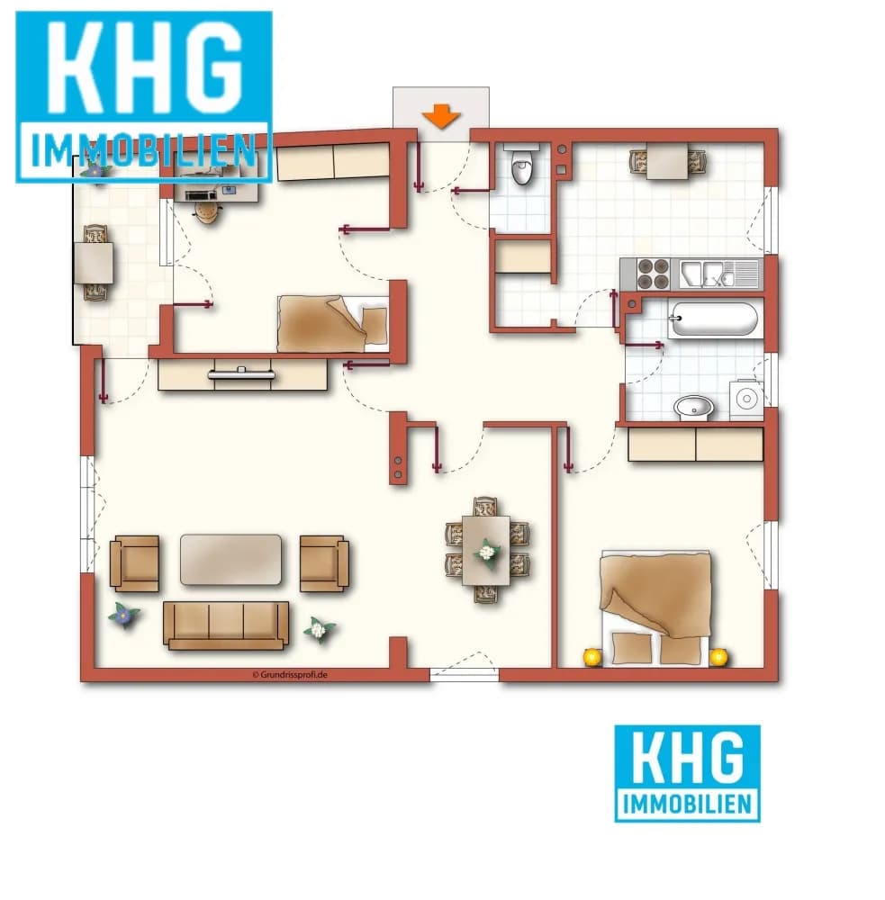 4-Zimmer-Wohnung kaufen in Tulln – 93 m², € 257.000 – Bild 13 von 15
