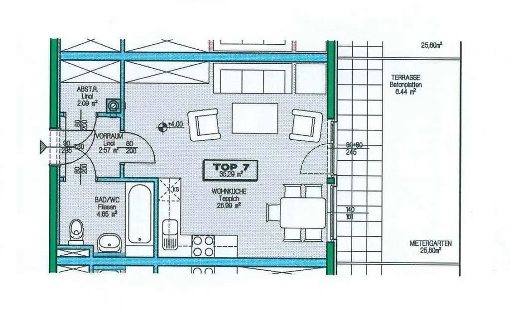 1-Zimmer-Wohnung kaufen in Wien – 35 m², € 189.000 – Bild 7 von 7