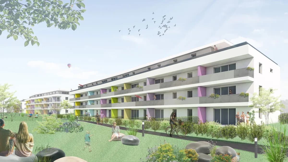 3-Zimmer-Wohnung mieten in Amstetten – 76,02 m², € 811