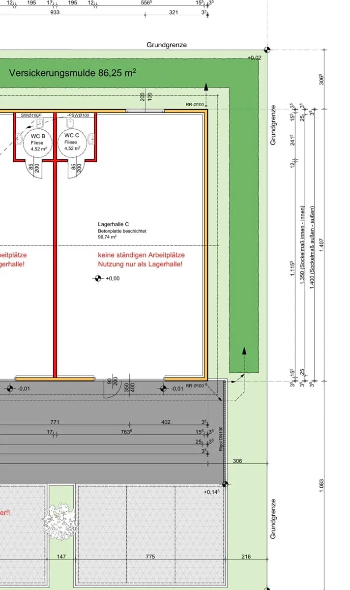 Gewerbeimmobilie mieten in Linz Land – 101 m², € 7 – Bild 2 von 3