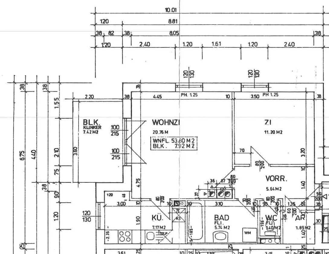 2-Zimmer-Wohnung mieten in Lilienfeld – 53,8 m², € 308 – Bild 2 von 2