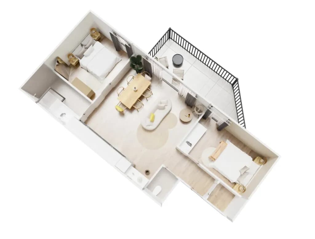 3-Zimmer-Wohnung mieten in Wien – 60 m², € 3.920 – Bild 18 von 18