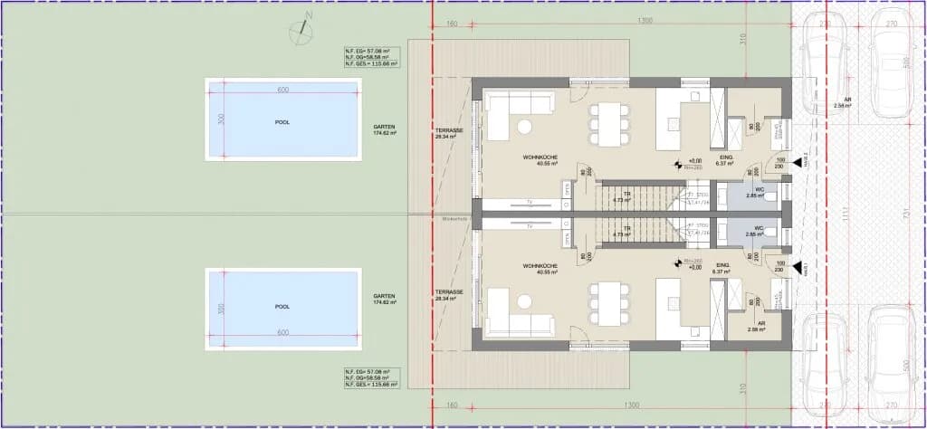 Haus kaufen in Mödling – 116,21 m², € 629.000 – Bild 17 von 18