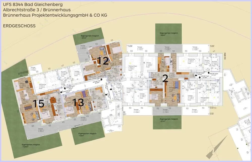 2-Zimmer-Wohnung kaufen in Südoststeiermark – 51,48 m², € 200.973 – Bild 14 von 16