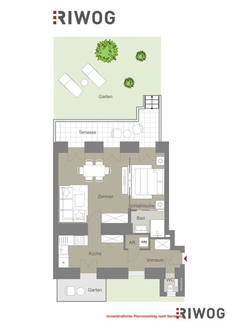 2-Zimmer-Wohnung kaufen in Wien – 51,79 m², € 270.000 – Bild 31 von 32