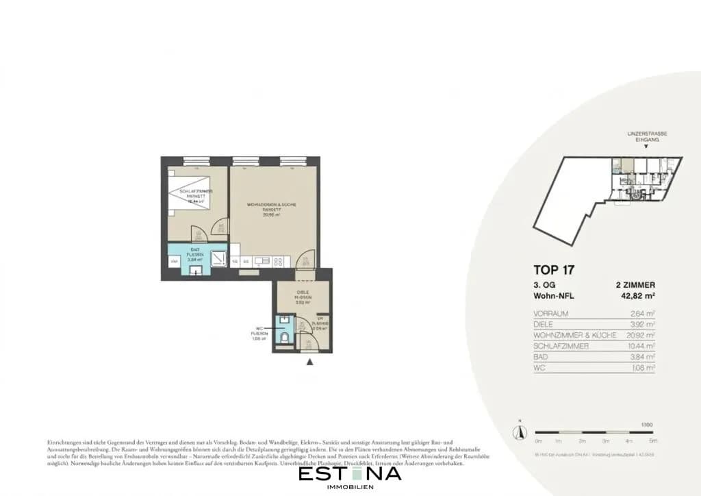 2-Zimmer-Wohnung kaufen in Wien – 42,8 m², € 199.000 – Bild 12 von 12