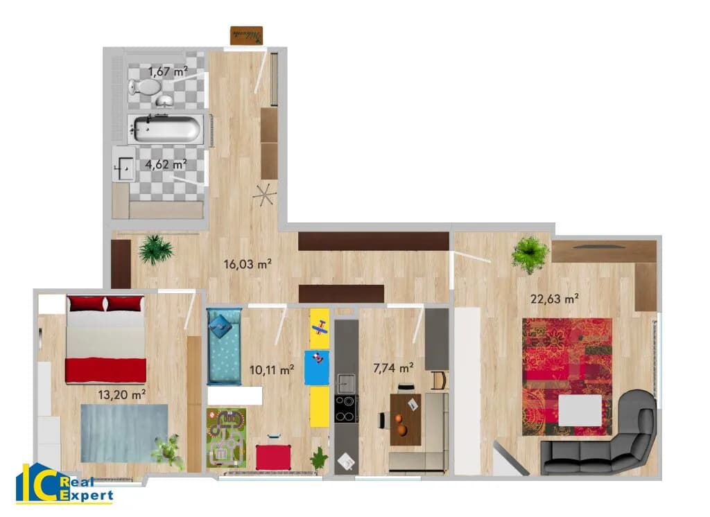 Wohnung kaufen in Sankt Pölten Land – 75,95 m², € 234.990 – Bild 33 von 33