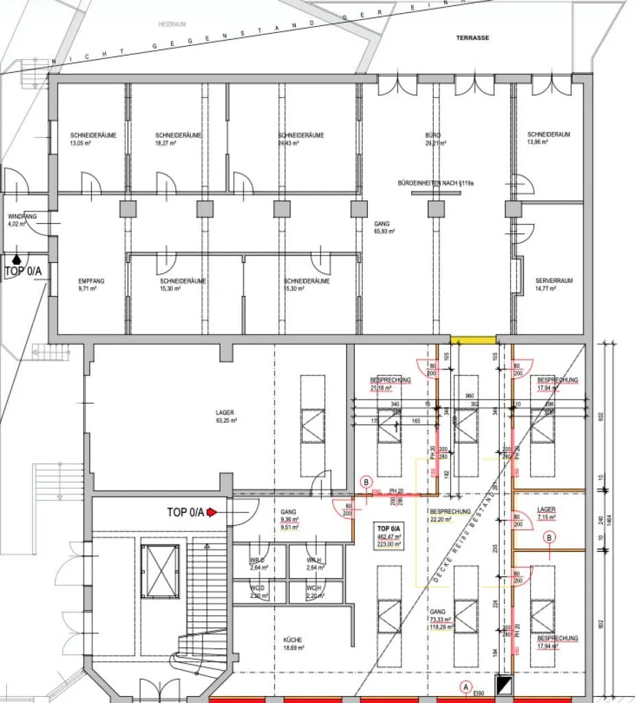 14-Zimmer-Gewerbeimmobilie mieten in Wien – 400 m², € 5.302 – Bild 17 von 17