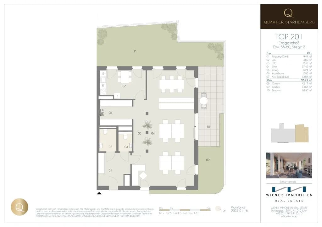 4-Zimmer-Gewerbeimmobilie mieten in Wien – 98,91 m², € 2.370 – Bild 20 von 23