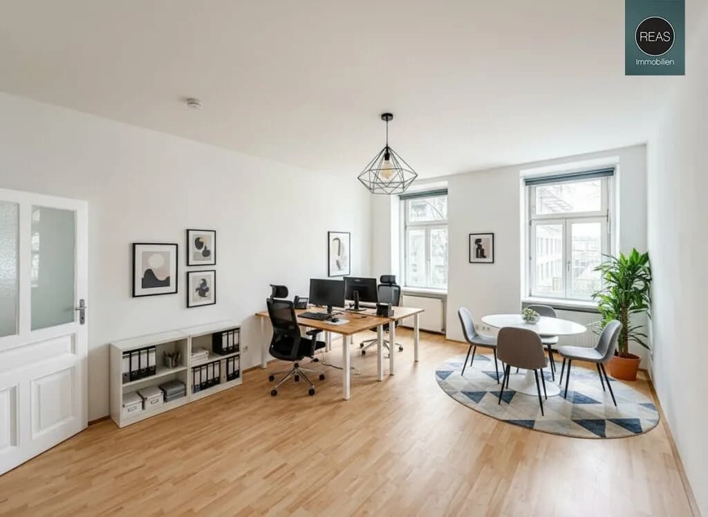 1-Zimmer-Gewerbeimmobilie mieten in Wien – 38 m², € 549