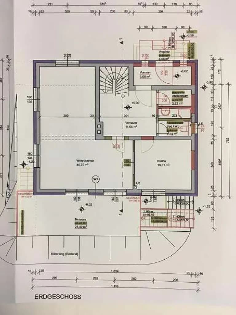 8-Zimmer-Gewerbeimmobilie mieten in Baden – 220 m², € 2.915 – Bild 46 von 47