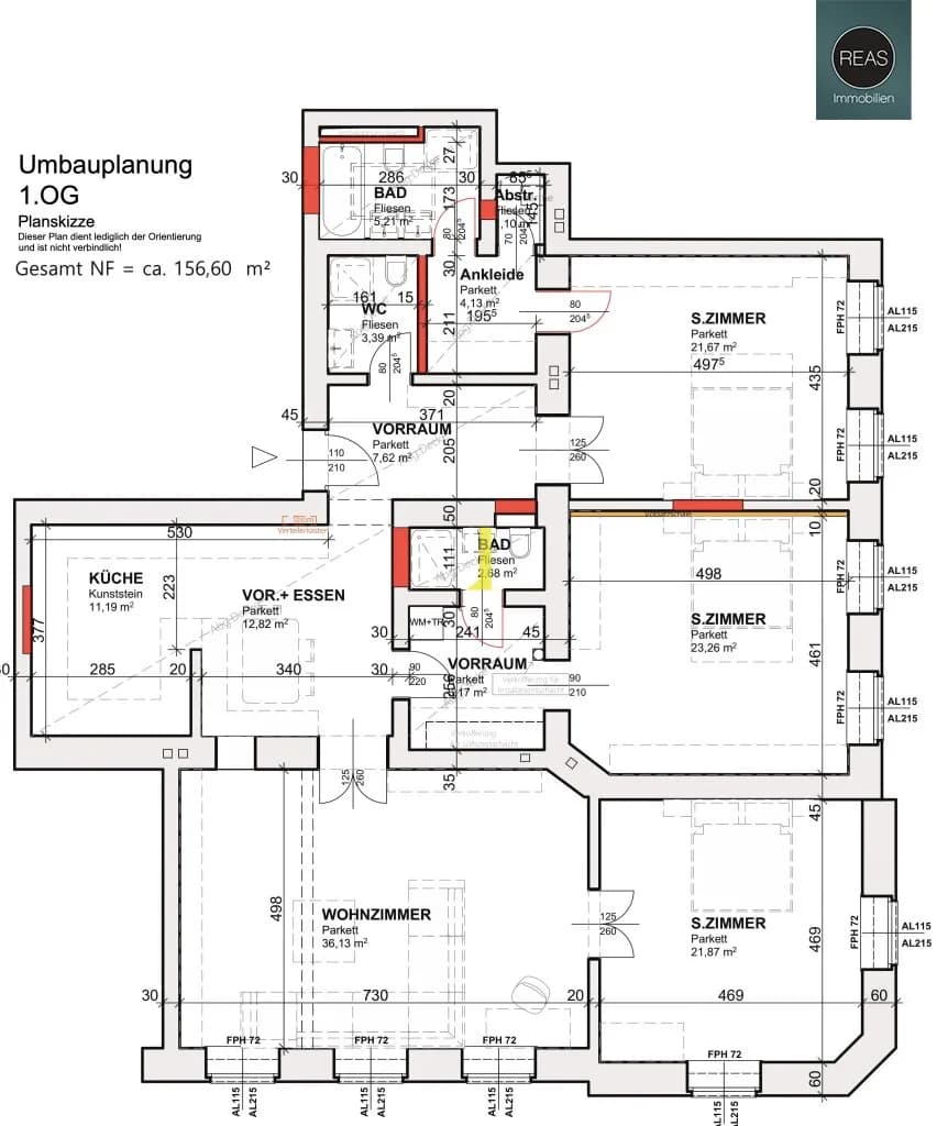 4-Zimmer-Wohnung kaufen in Wien – 156,6 m², € 890.000 – Bild 38 von 39