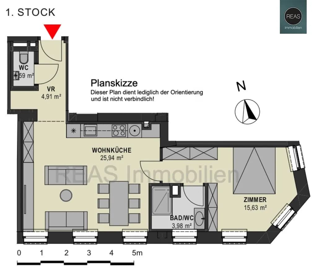 2-Zimmer-Wohnung kaufen in Wien – 52,05 m², € 324.500 – Bild 22 von 22