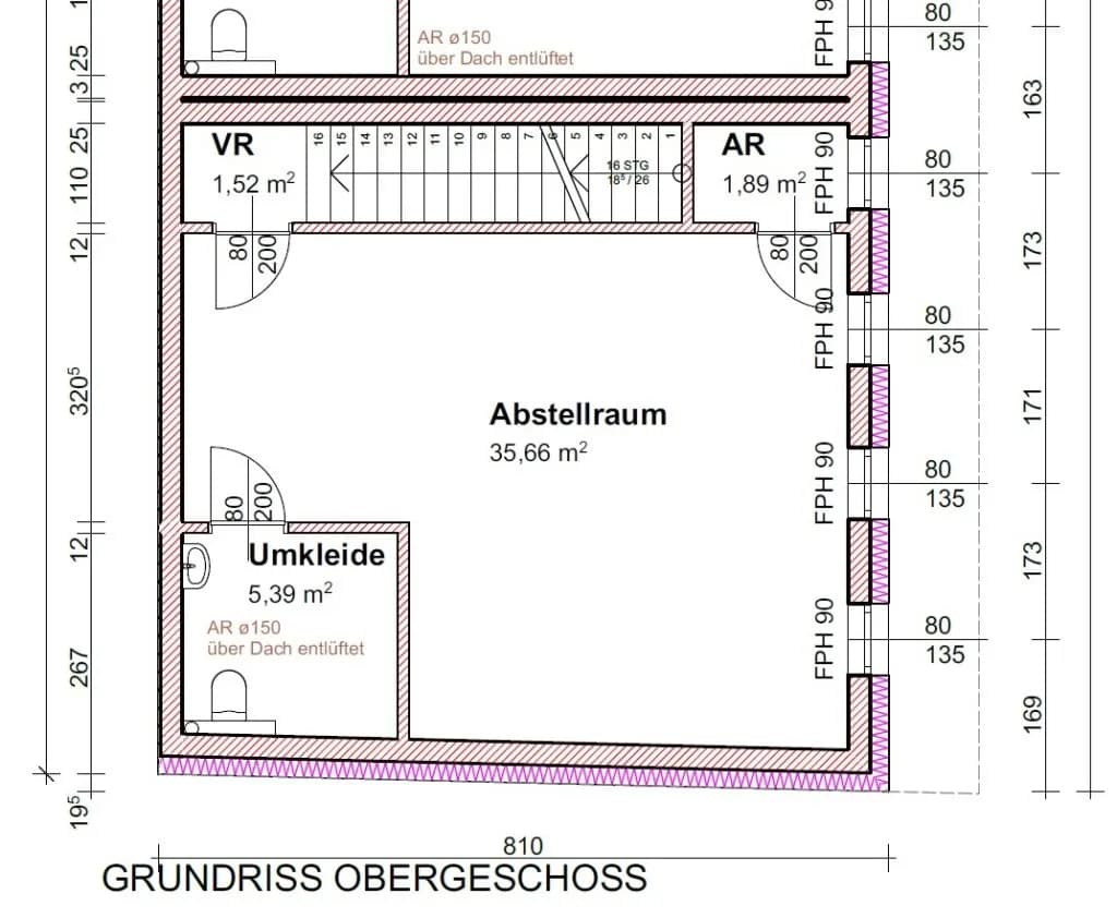 2-Zimmer-Gewerbeimmobilie mieten in Korneuburg – 105 m², € 708 – Bild 12 von 12