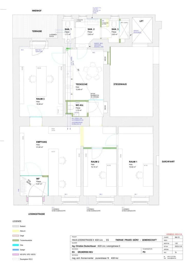 1-Zimmer-Gewerbeimmobilie mieten in Linz – 10 m², € 577 – Bild 10 von 10