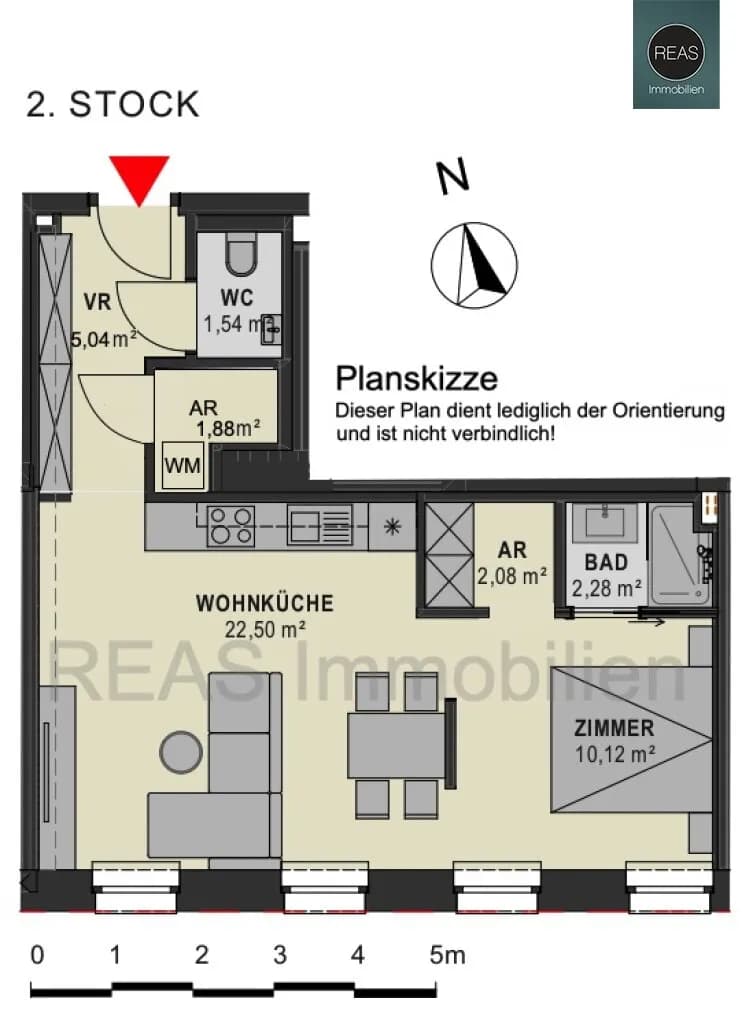 2-Zimmer-Wohnung kaufen in Wien – 45,44 m², € 289.000 – Bild 20 von 20