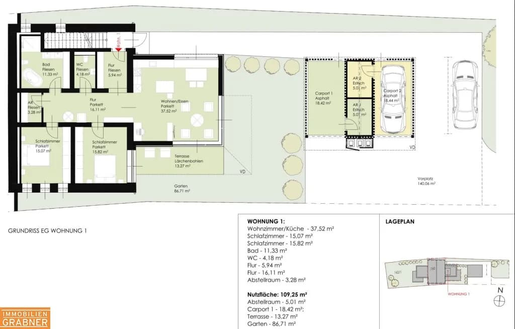 3-Zimmer-Wohnung kaufen in Gmunden – 109 m², € 495.000 – Bild 4 von 6