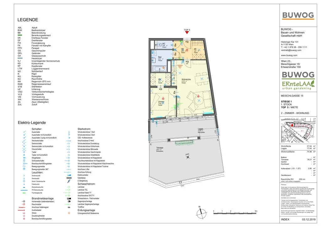 2-Zimmer-Wohnung kaufen in Wien – 57,4 m², € 345.900 – Bild 17 von 18