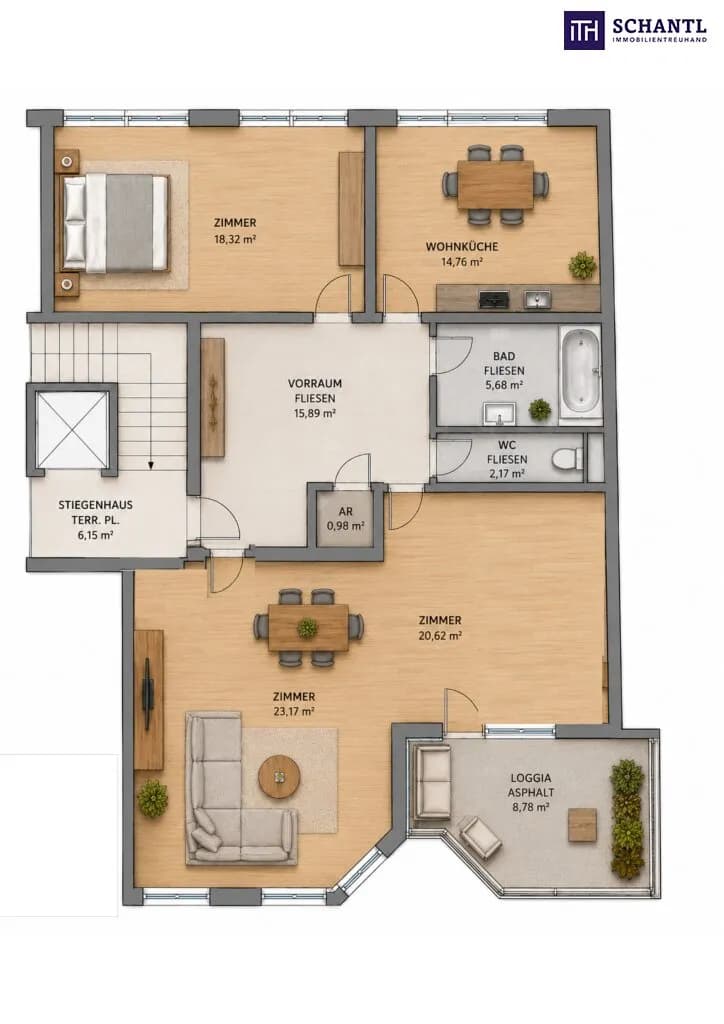 4-Zimmer-Wohnung kaufen in Wien – 110,37 m², € 495.000 – Bild 20 von 20