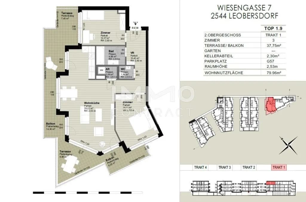 Immobilie kaufen in Baden – 79,96 m², € 380.325 – Bild 7 von 7