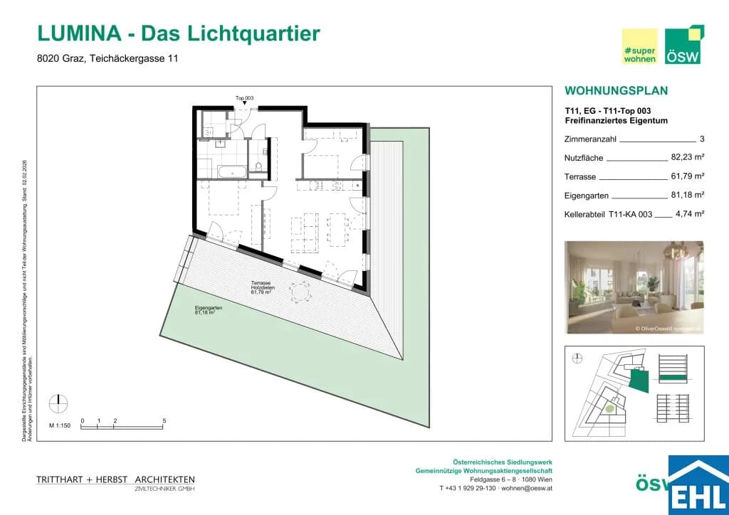 3-Zimmer-Wohnung kaufen in Graz – 81,83 m², € 385.000 – Bild 10 von 10