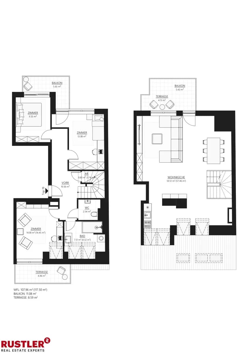 Wohnung kaufen in Wien – 117,5 m², € 755.000 – Bild 1 von 3
