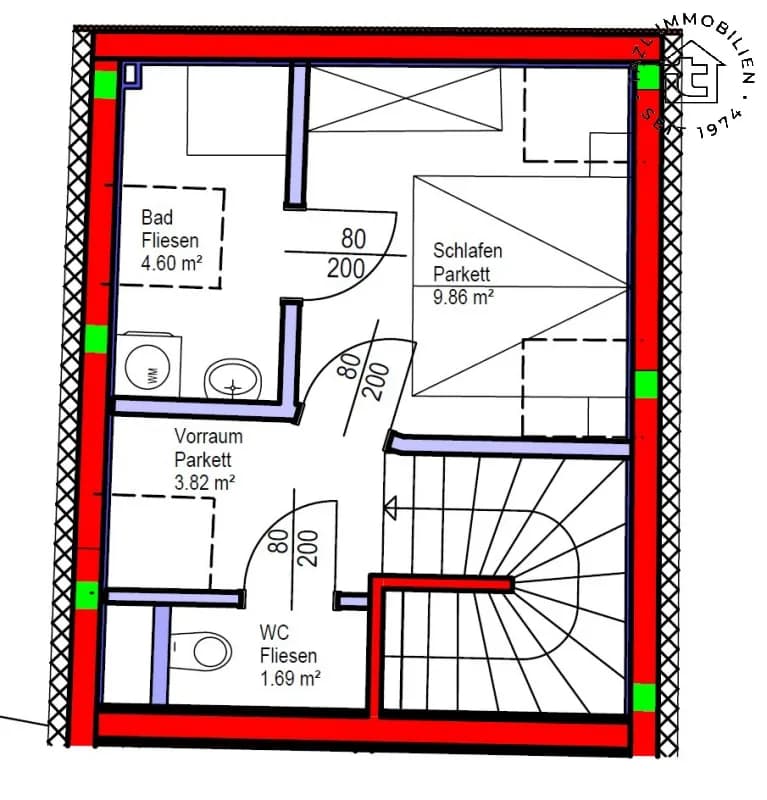 2-Zimmer-Wohnung mieten in Weiz – 45,17 m², € 588 – Bild 7 von 29