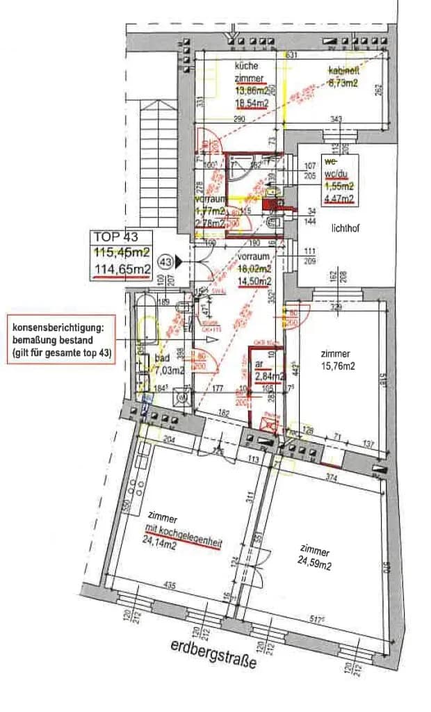 4-Zimmer-Wohnung kaufen in Wien – 114,65 m², € 949.000 – Bild 15 von 15