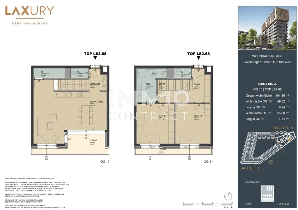 3-Zimmer-Wohnung kaufen in Wien – 104,41 m², € 950.000 – Bild 12 von 12